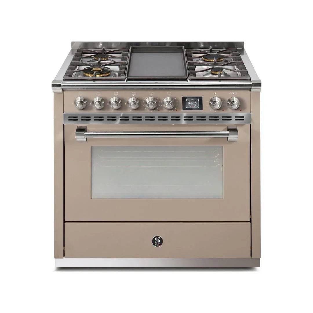 STEEL Cucine Ascot 90 cm - Mixed Hobs - Carvers Interiors - Steel Cucine