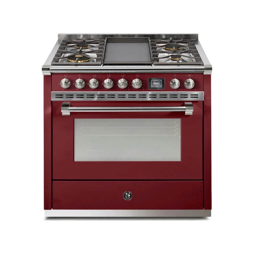 STEEL Cucine Ascot 90 cm - Mixed Hobs - Carvers Interiors - Steel Cucine
