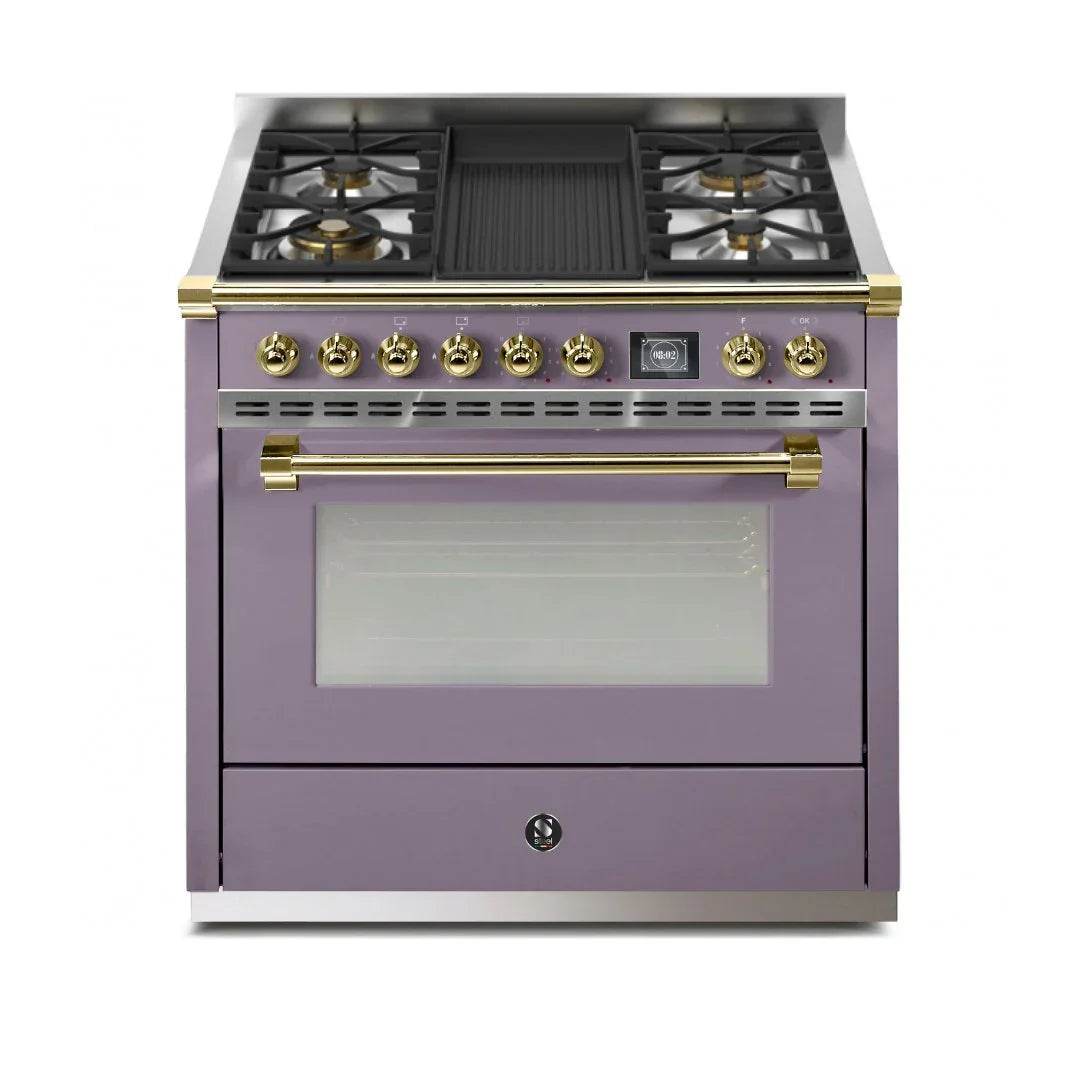 STEEL Cucine Ascot 90 cm - Mixed Hobs - Carvers Interiors - Steel Cucine