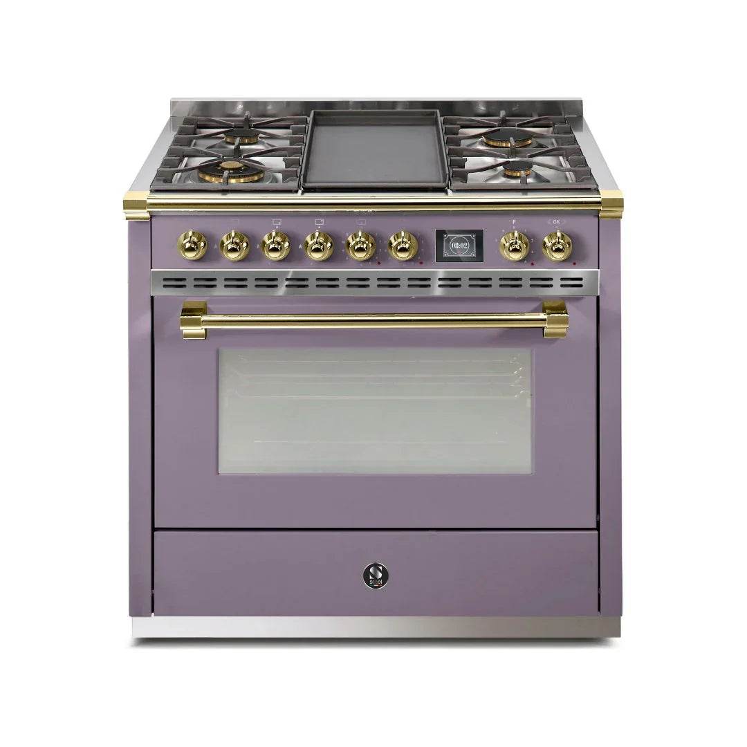 STEEL Cucine Ascot 90 cm - Mixed Hobs - Carvers Interiors - Steel Cucine