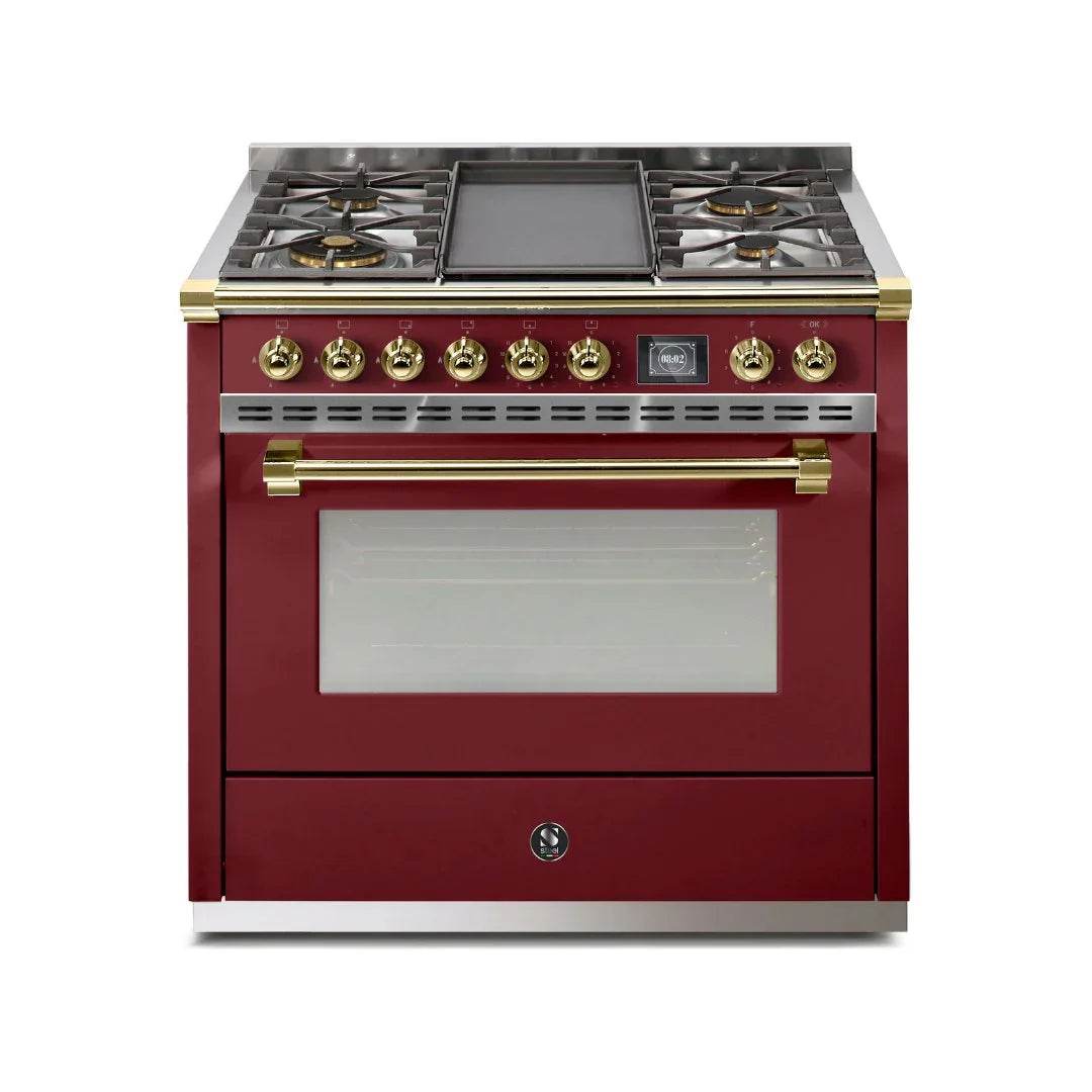 STEEL Cucine Ascot 90 cm - Mixed Hobs - Carvers Interiors - Steel Cucine