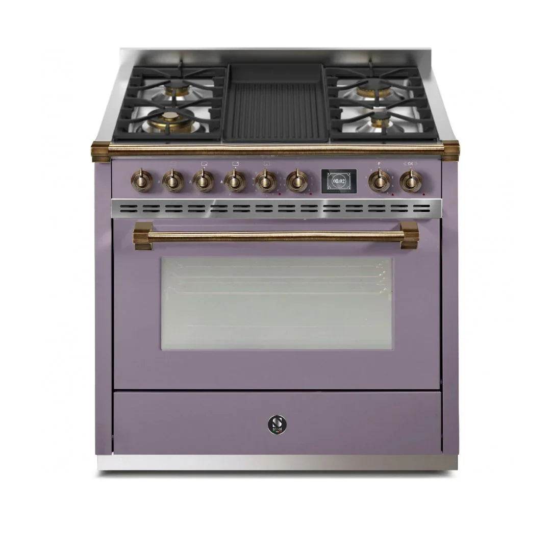 STEEL Cucine Ascot 90 cm - Mixed Hobs - Carvers Interiors - Steel Cucine