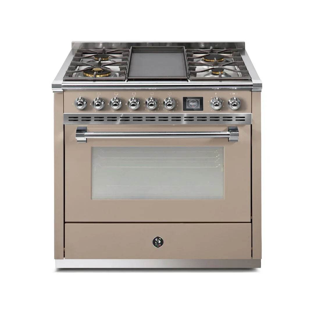 STEEL Cucine Ascot 90 cm - Mixed Hobs - Carvers Interiors - Steel Cucine