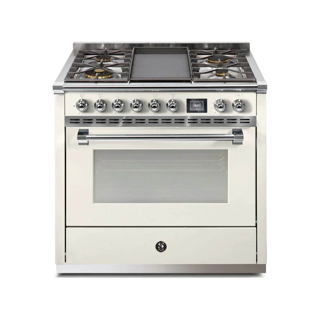 STEEL Cucine Ascot 90 cm - Mixed Hobs - Carvers Interiors - Steel Cucine