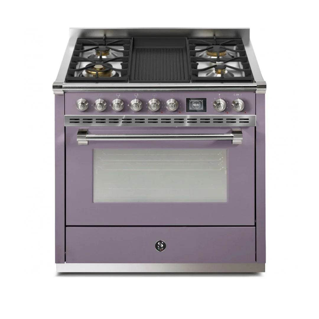 STEEL Cucine Ascot 90 cm - Mixed Hobs - Carvers Interiors - Steel Cucine