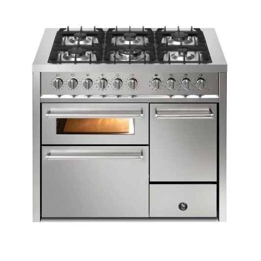 STEEL Cucine Enfasi 100 cm - Carvers Interiors - Cookers and Bathroom Showroom Wolverhampton
