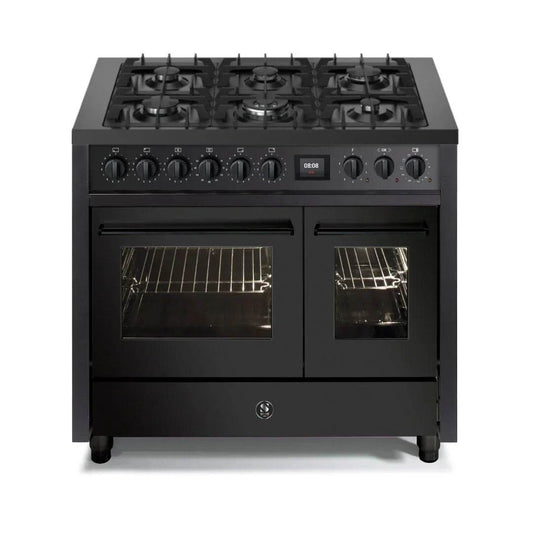 STEEL Cucine Enfasi 100/2 - All Black Edition - Carvers Interiors - Cookers and Bathroom Showroom Wolverhampton