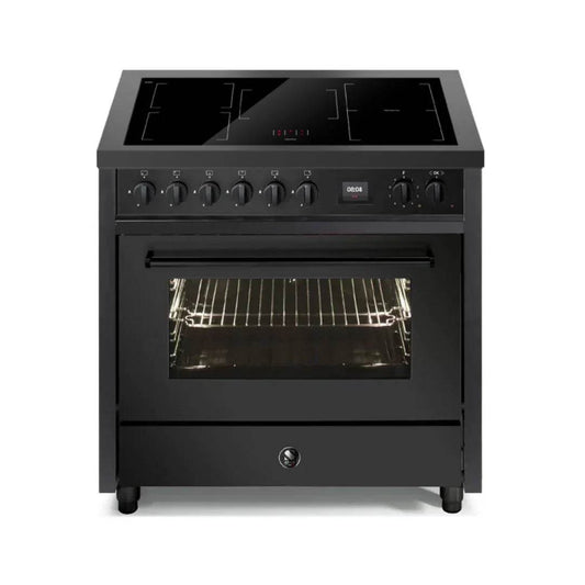 STEEL Cucine Enfasi 90 cm - All Black Edition - Carvers Interiors - Cookers and Bathroom Showroom Wolverhampton