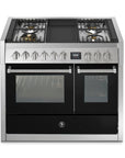 STEEL Cucine Genesi 100 cm - Double Oven - Carvers Interiors - Carvers Interior