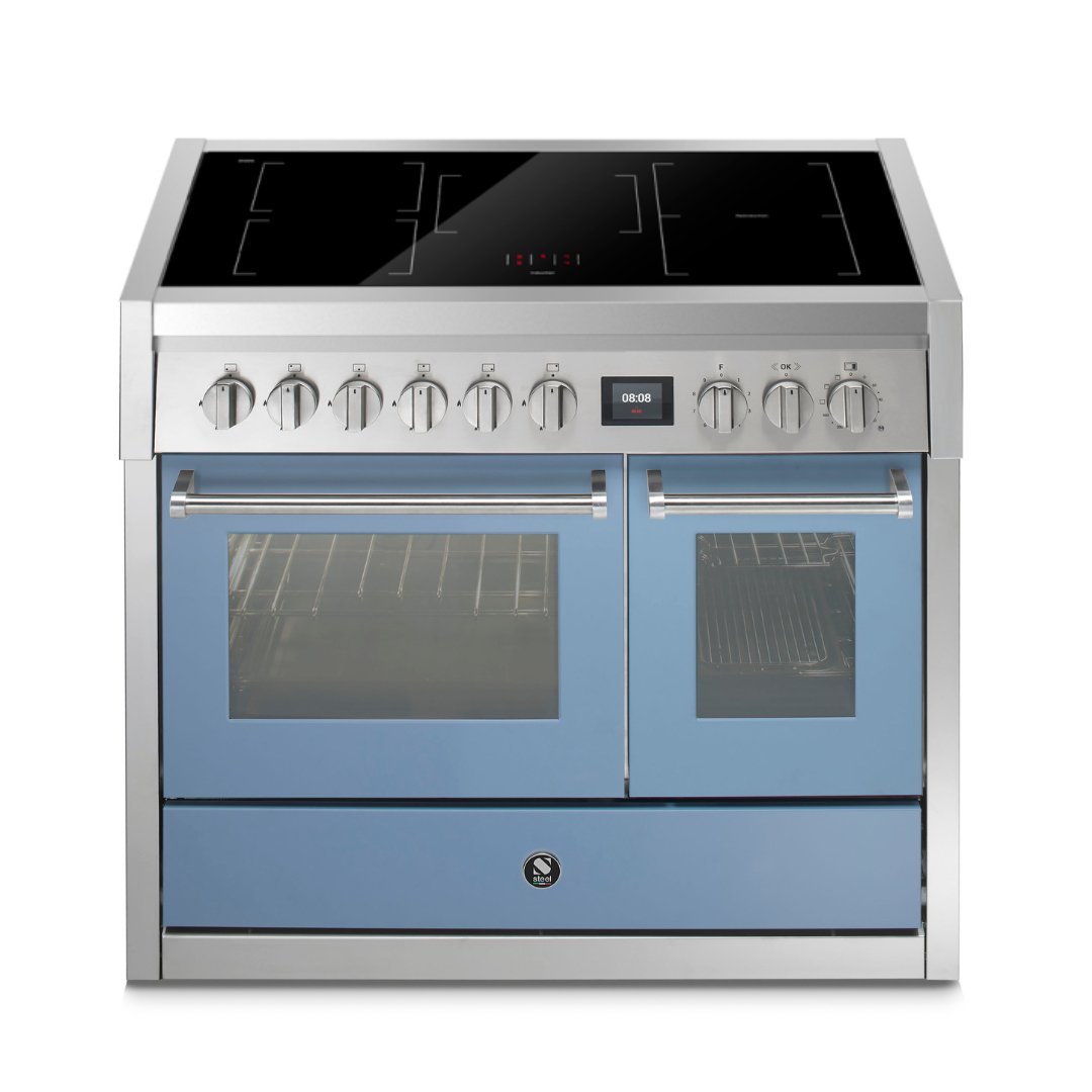 STEEL Cucine Genesi 100 cm - Double Oven - Carvers Interiors - Carvers Interior