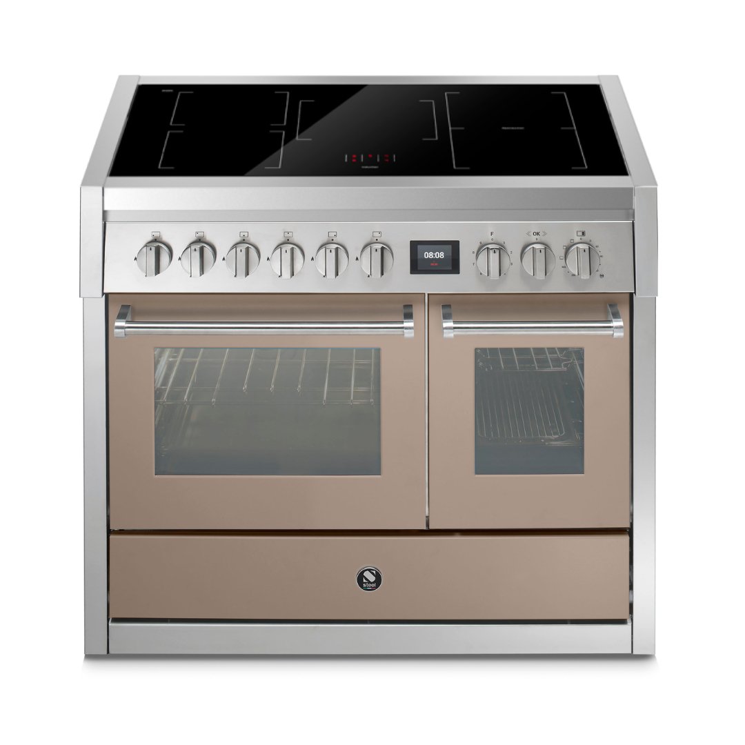 STEEL Cucine Genesi 100 cm - Double Oven - Carvers Interiors - Carvers Interior