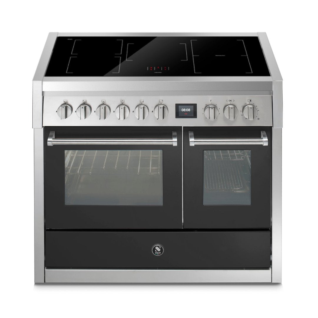 STEEL Cucine Genesi 100 cm - Double Oven - Carvers Interiors - Carvers Interior