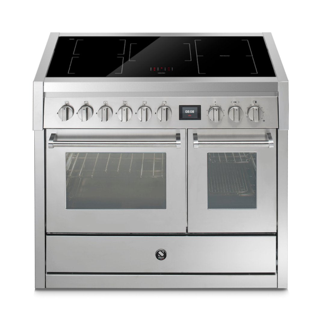 STEEL Cucine Genesi 100 cm - Double Oven - Carvers Interiors - Carvers Interior