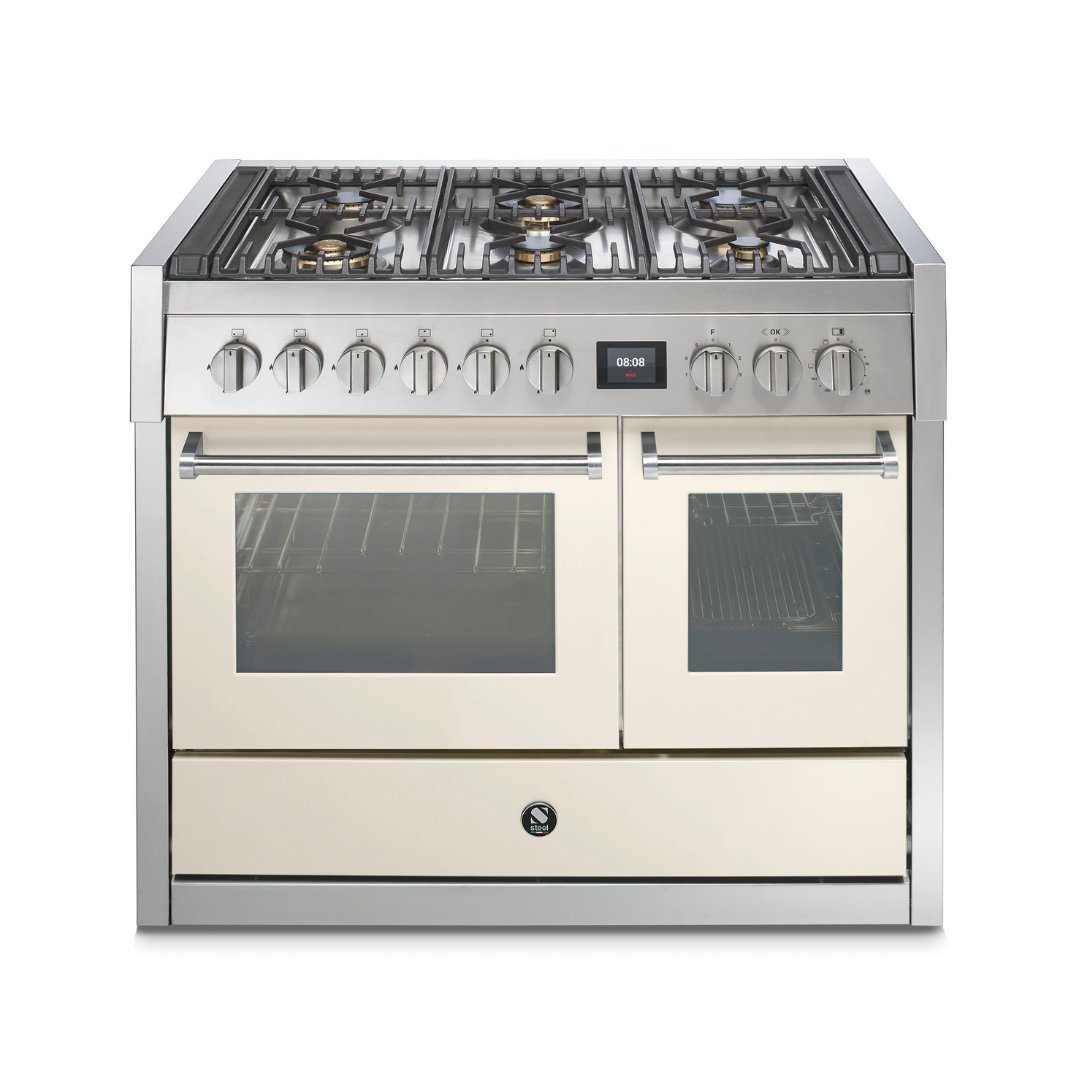 STEEL Cucine Genesi 100 cm - Double Oven - Carvers Interiors - Carvers Interior