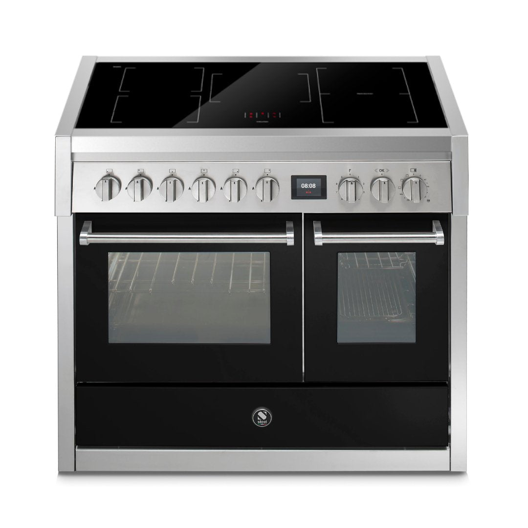 STEEL Cucine Genesi 100 cm - Double Oven - Carvers Interiors - Carvers Interior