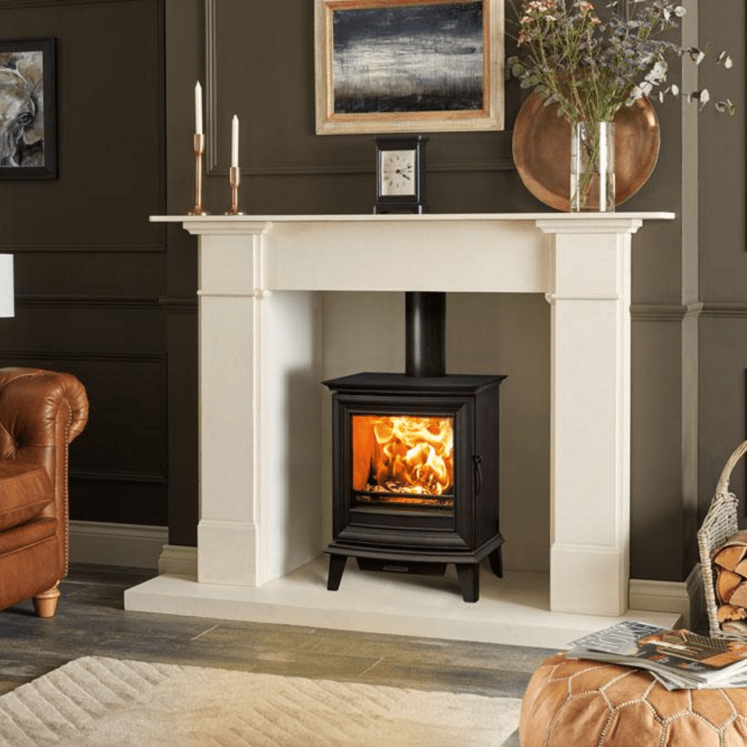 Stovax Chesterfield 5 m/f Log Burner - Collection Only - Carvers Interiors - Stovax