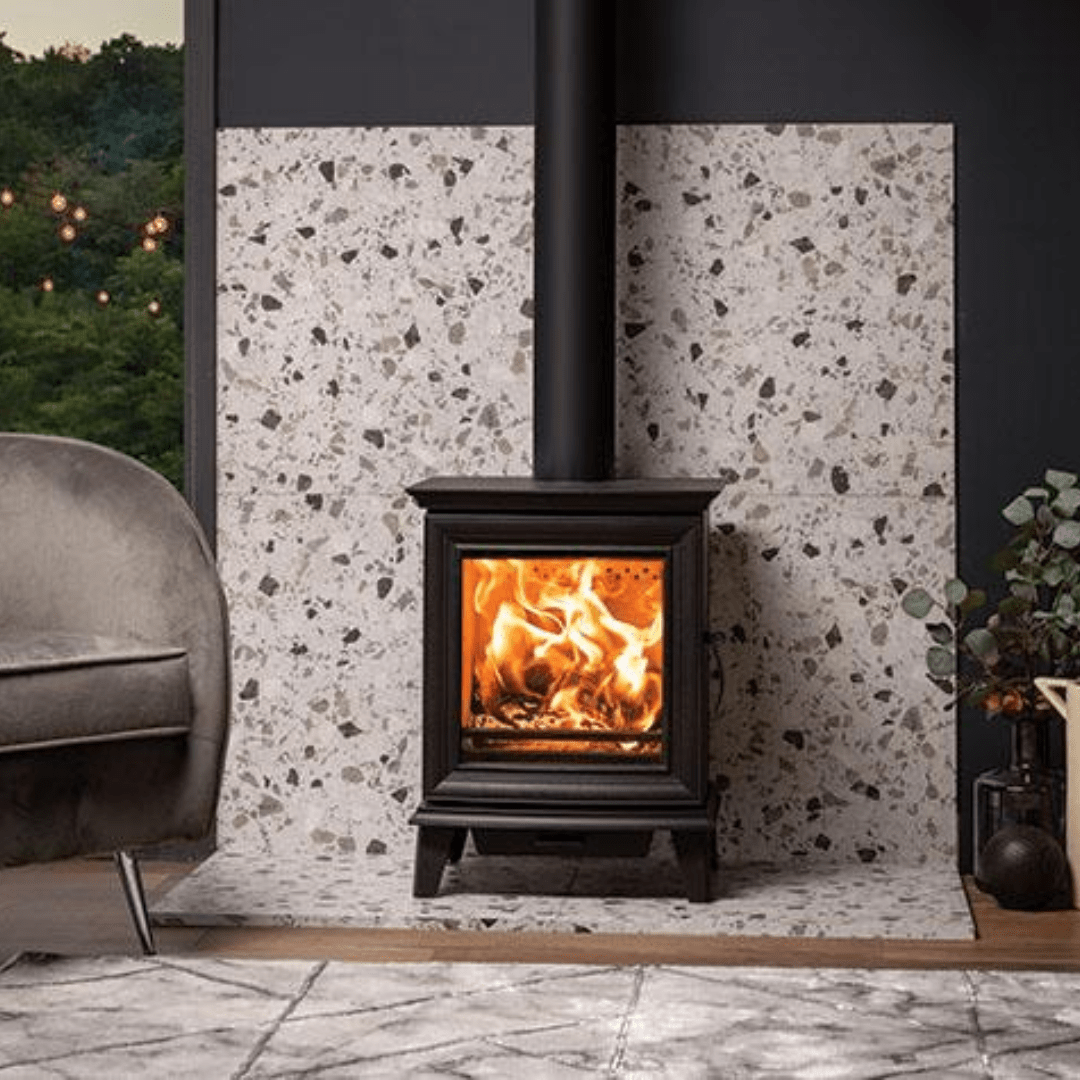 Stovax Chesterfield 5 m/f Log Burner - Collection Only - Carvers Interiors - Stovax