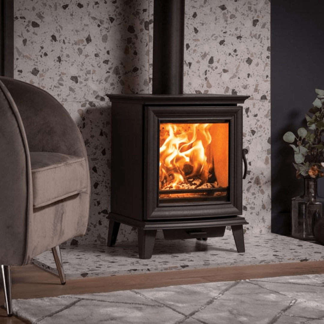Stovax Chesterfield 5 m/f Log Burner - Collection Only - Carvers Interiors - Stovax